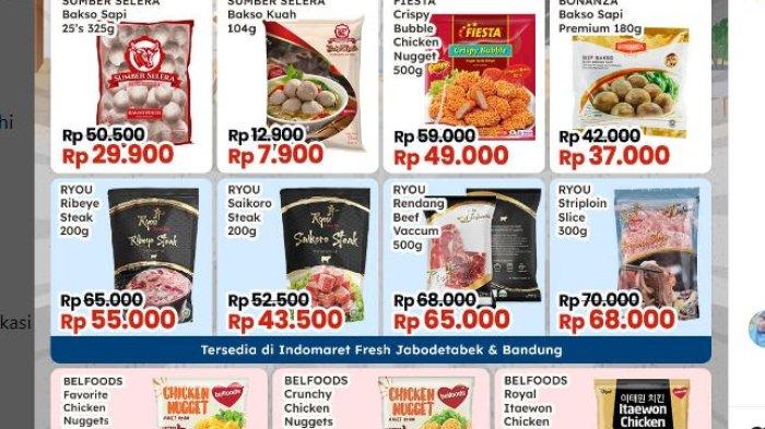 harga bakso kemasan di pasaran