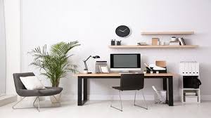 dekorasi ruang kerja estetis