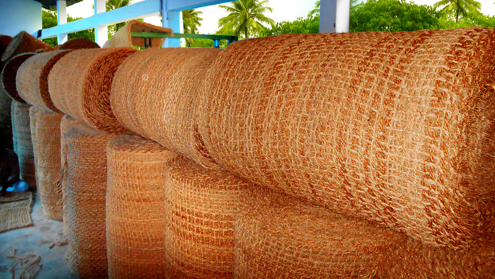 fungsi jaring sabut kelapa